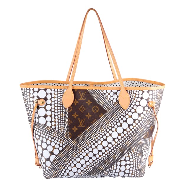 Yayoi Kusama x Louis Vuitton tote bag