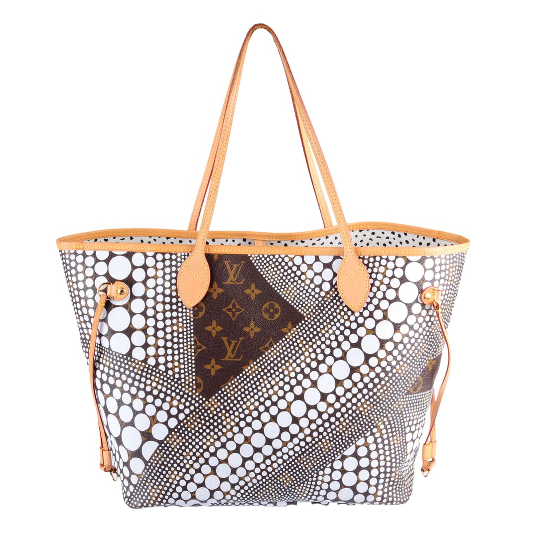 Yayoi Kusama x Louis Vuitton tote bag